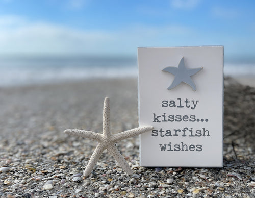 PS-7882 - Salty Kisses 3D Box Sign
