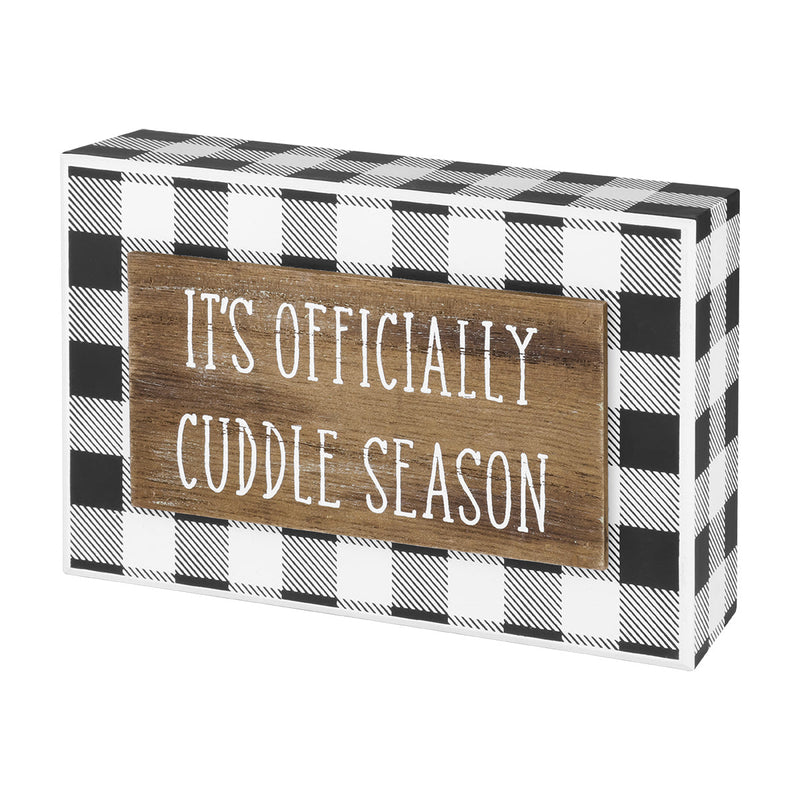 CA-4343 - Cuddle Season 3D Box Sign