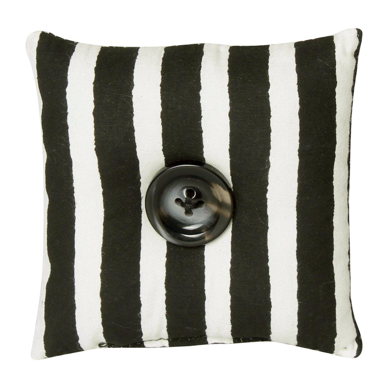 CF-2226 - *BW Stripe Fabric Mini Pillow