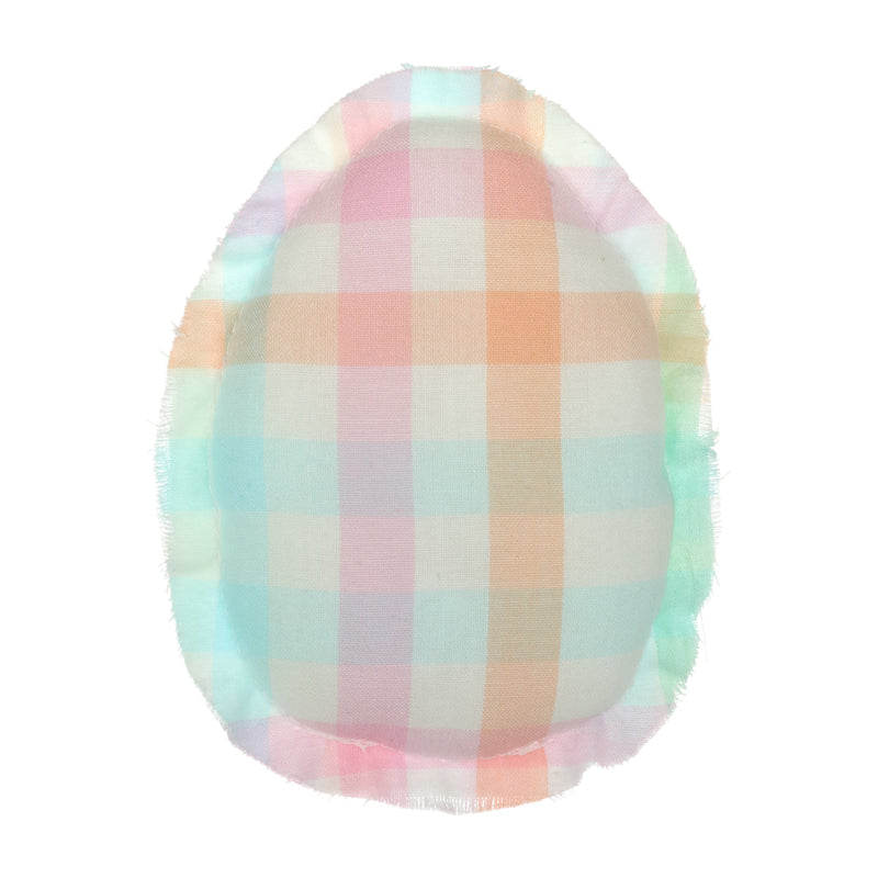 CF-2625 - *Pastel Plaid Fabric Egg