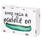 PS-7787 - *Paddle On Box Sign