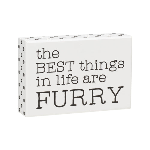 Furry Box Sign