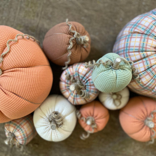 Fall Fabric Pumpkins