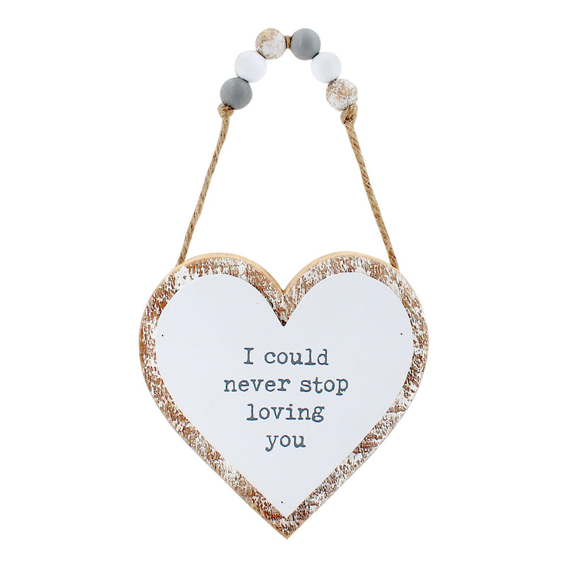 Loving You 3D Heart w/ Beads