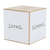 CA-3710 - Happy Sayings Cube (4-sided)