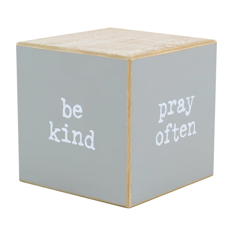 Uplifting Sayings Cube (4-sided)