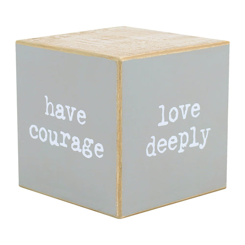 CA-3711 - *Uplifting Sayings Cube (4-sided)