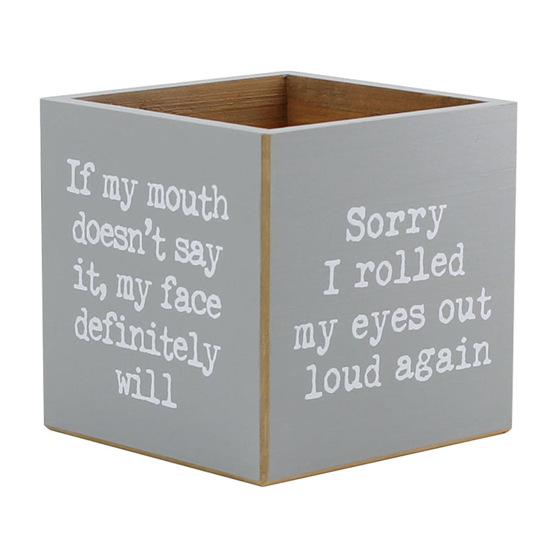 CA-3712 - *Snarky Sayings Container (4-sided)