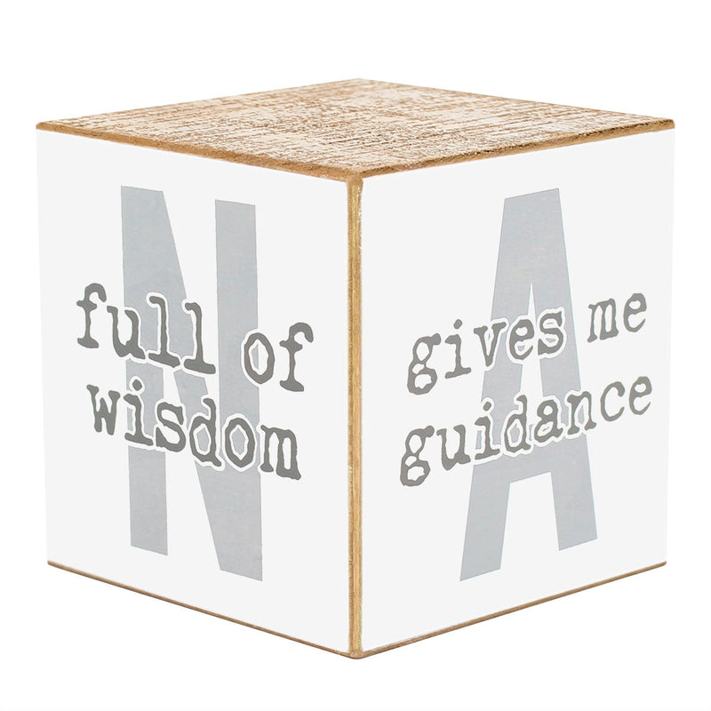 Nana Sayings Cube (4-sided)