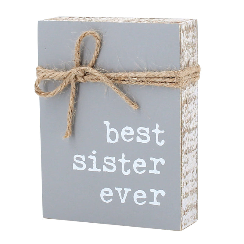 CA-3748 - Sister Jute Block Sign