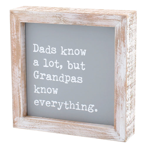 Know Everything Framed Sign