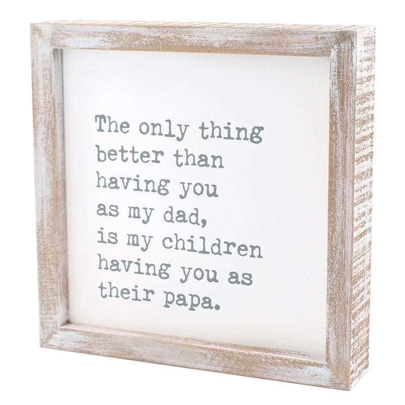 CA-3759 - Their Papa Framed Sign