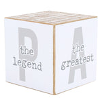 Papa Sayings Cube (4-sided)