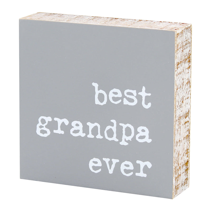 CA-3770 - Best Grandpa Block Sign