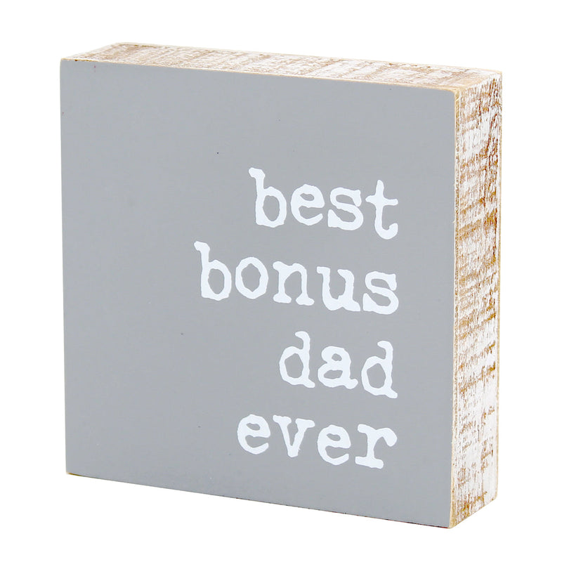 Bonus Dad Block Sign