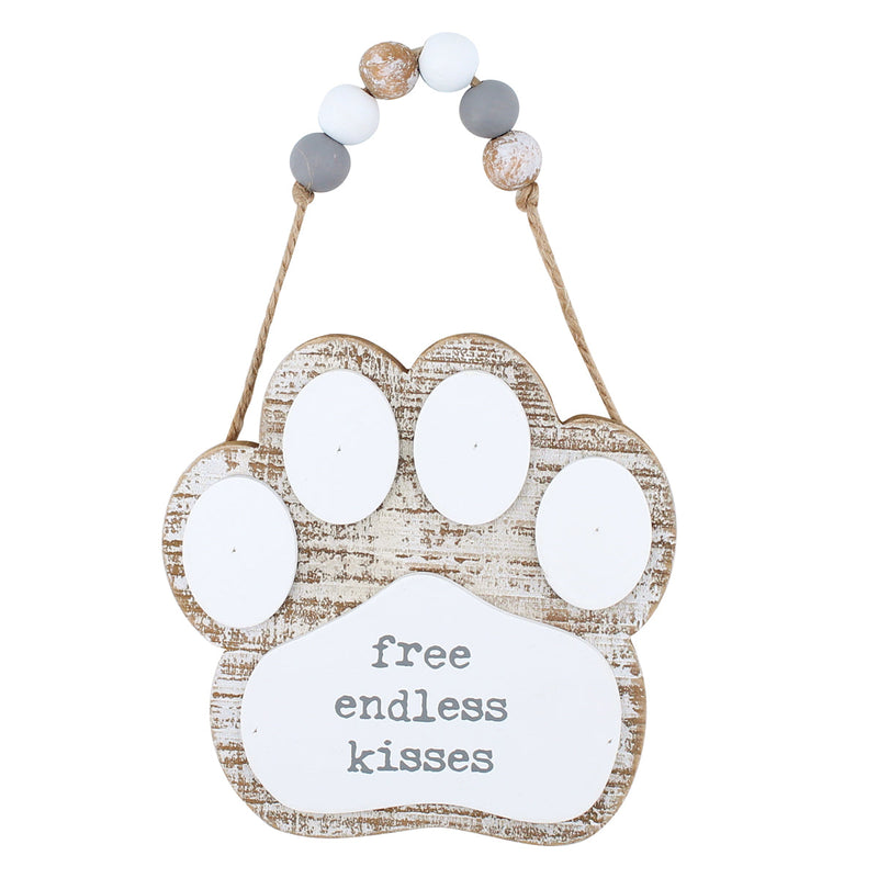 CA-3813 - *Free Kisses 3D Paw w/ Beads