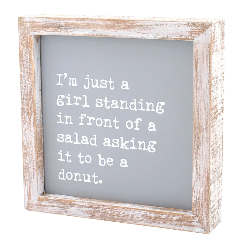 CA-3820 - *Salad Donut Framed Sign