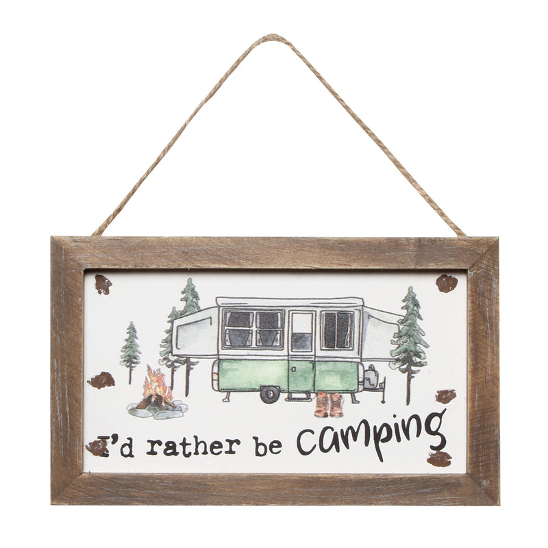 CA-3869 - *Camping Framed Ornie