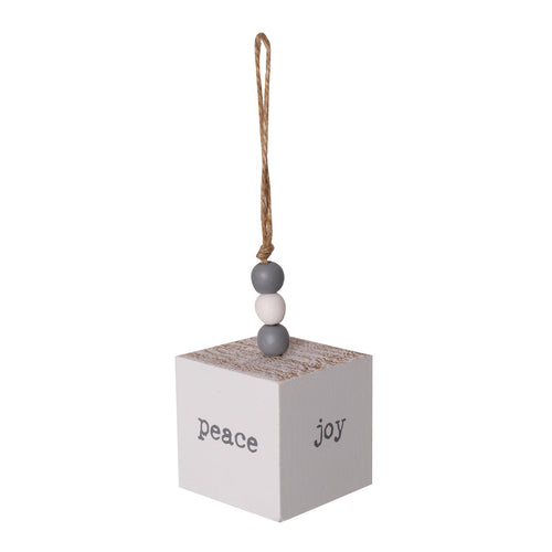 Cmas Sayings Cube Ornie (4-sided)