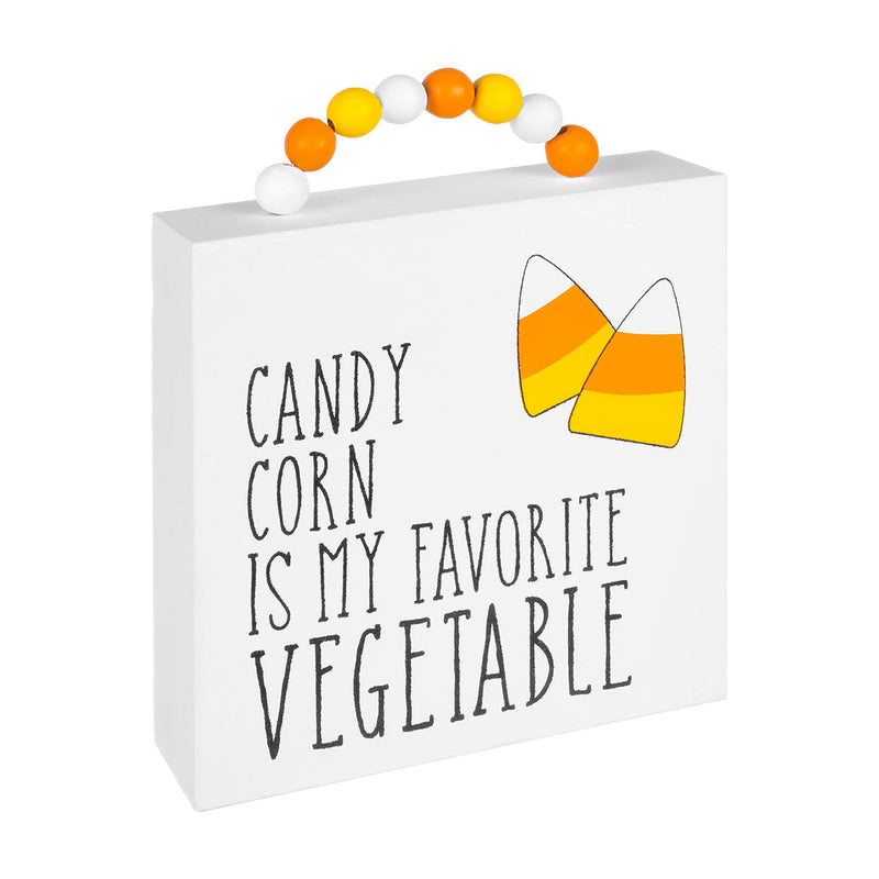 CC Vegetable Box Sign w/ Beads
