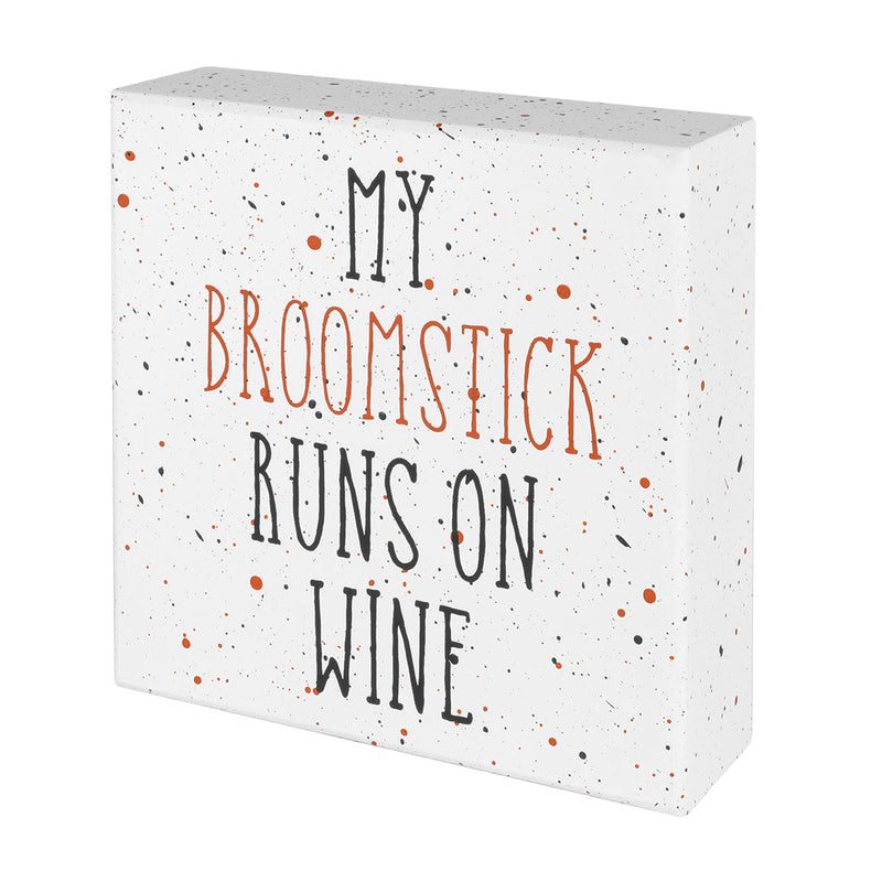 CA-4257 - Runs Wine Speckled Box Sign