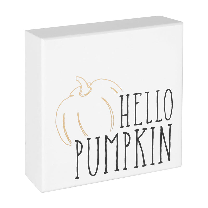 CA-4300 - Hello Pumpkin BG Box Sign