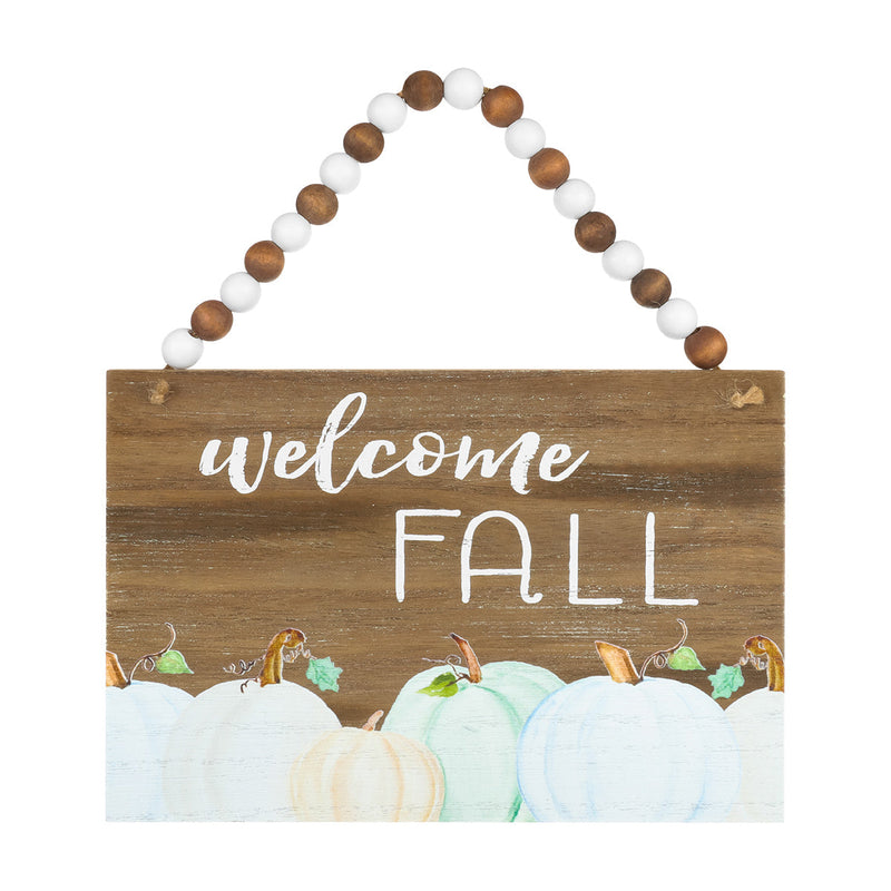 Welcome Fall Pastel Sign