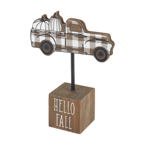 Wood Check Truck on Base