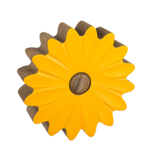 Med. Gold Mum Flower Head 