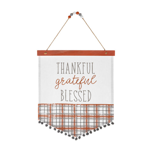 TGB Plaid Canvas Banner