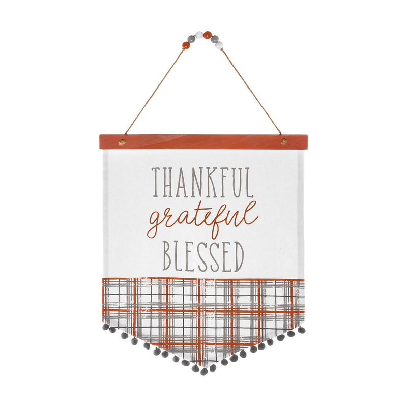 TGB Plaid Canvas Banner