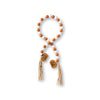 CA-4773 - OW Pumpkin Cutout Tassel