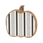 CA-4782 - BG Striped Pumpkins, Set of 2