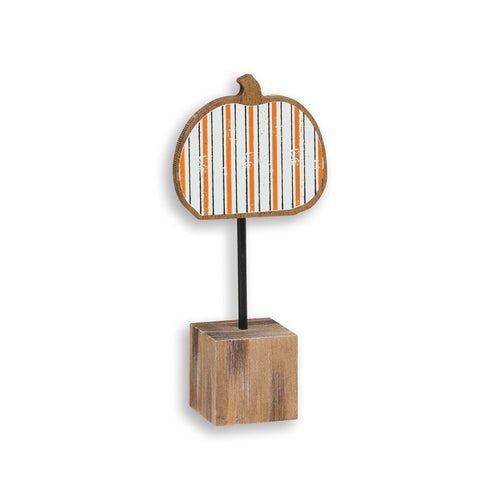 OWB Striped Pumpkin on Base
