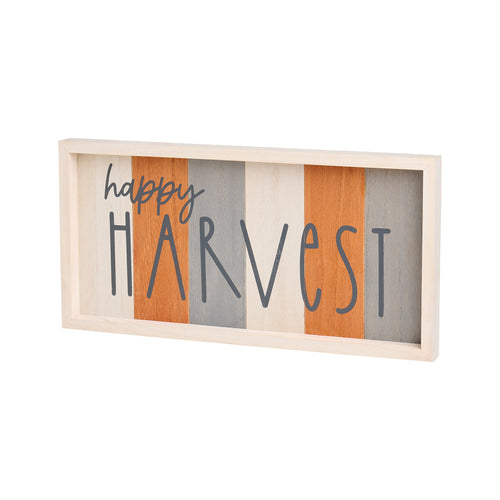 Happy Harvest Plank Sign