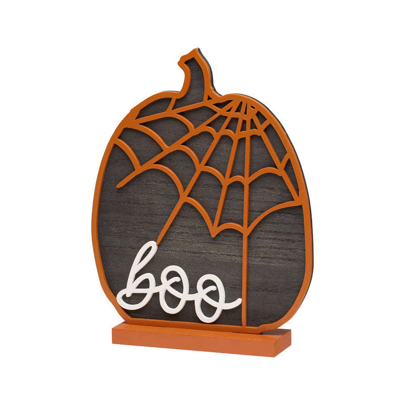 CA-4886 - Boo Spiderweb Laser Pumpkin