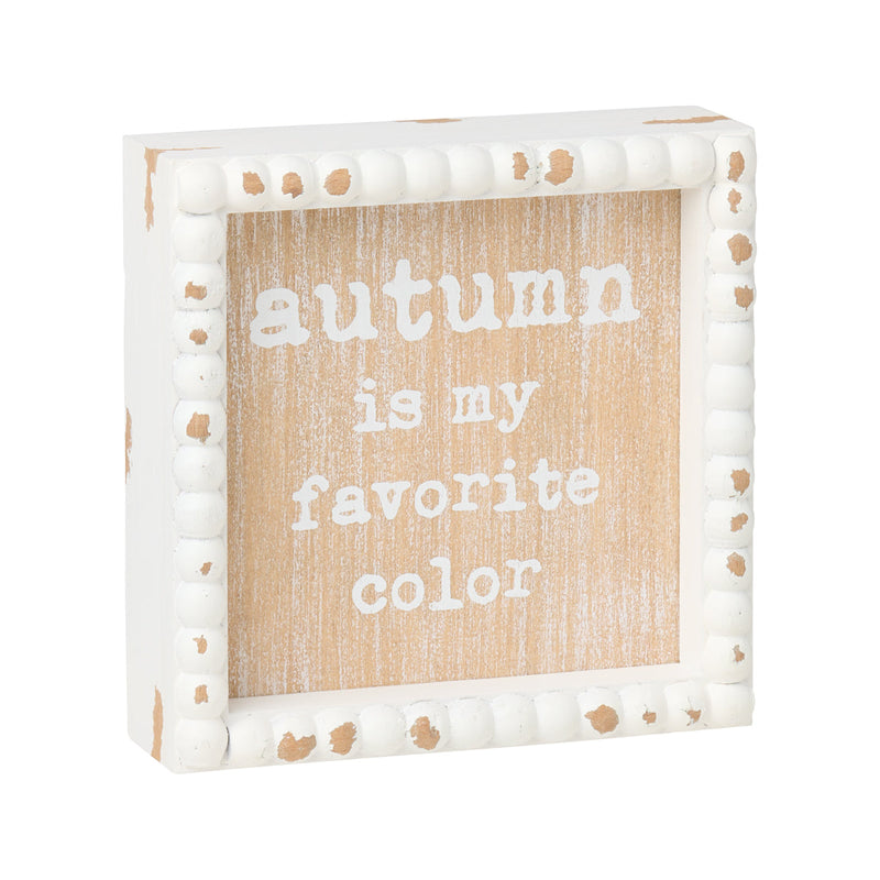 CA-4901 - Autumn Beaded Box Sign