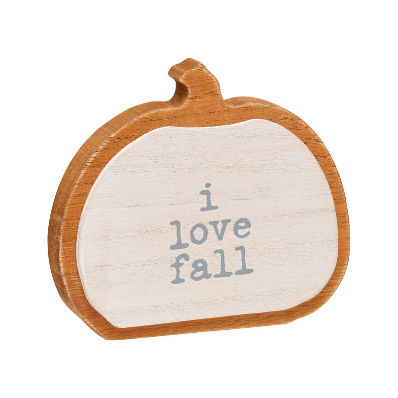 CA-4909 - Love Fall 3D Washed Pumpkin