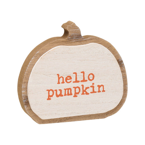 Hello 3D Washed Pumpkin