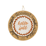 Hello Fall Laser Wreathmate