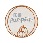 CA-4933 - Pumpkin Laser Wreathmate