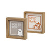 Boo/Thanks Sign (Reversible)