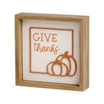 CA-5012 - Boo/Thanks Sign (Reversible)