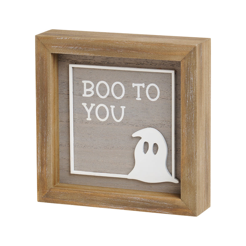 CA-5012 - Boo/Thanks Sign (Reversible)