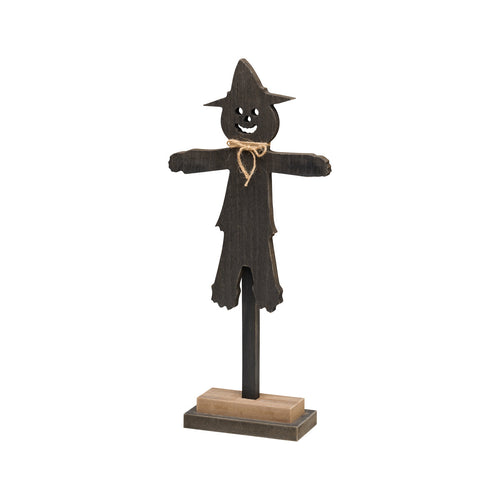 Lrg. Black Scarecrow on Base