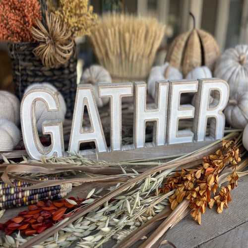 Carved Gather on Base
