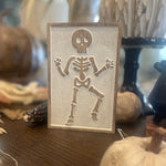 CA-5120 - Boney Skeleton Carved Block