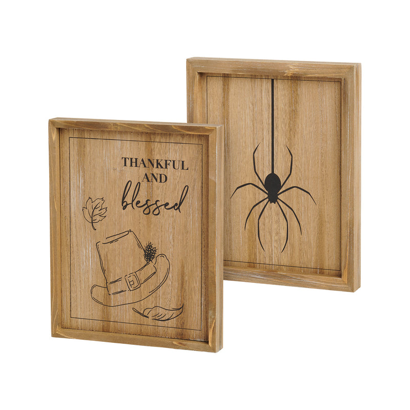 Spider/Thankful Frame (Reversible)