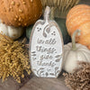 CA-5166 - Thanks Pattern Carved Pumpkin