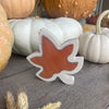 CA-5186 - Orange/White 3D Leaf